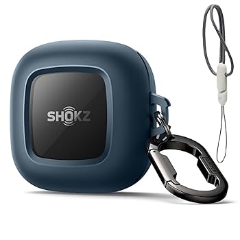 SHOKZ ワイヤレスイヤホンケース ブラック Amazon | Shokz (ショックス) OpenFit・OpenFit 2 用 収納ケース